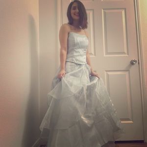Light Blue Formal Gown